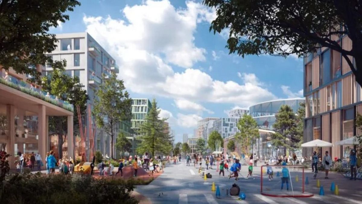 Старий аеропорт Торонто перетворять на футуристичне місто майбутнього Старий аеропорт Торонто перетворять на футуристичне місто майбутнього