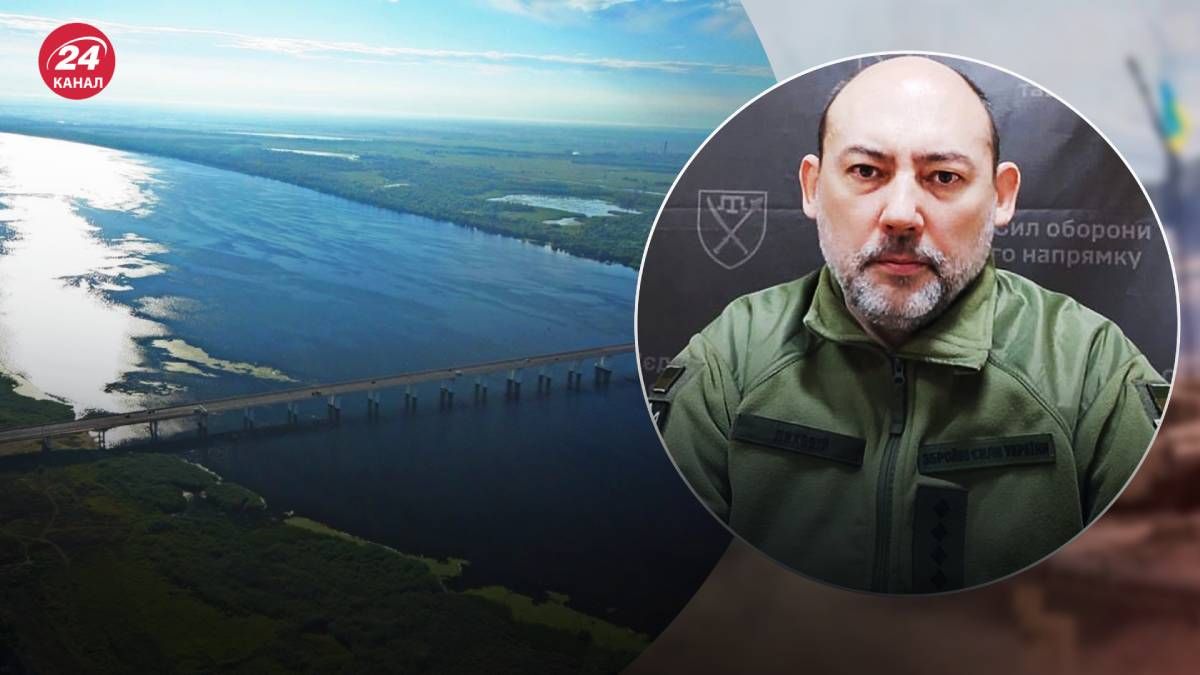 Українські воїни знищили ворожу переправу на Дніпрі Українські воїни знищили ворожу переправу на Дніпрі