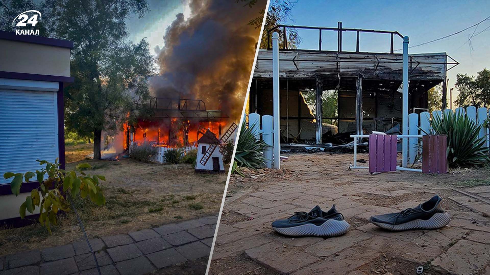 Россияне цинично ударили по детскому кафе в Запорожской области - 24 Канал Россияне цинично ударили по детскому кафе в Запорожской области - 24 Канал