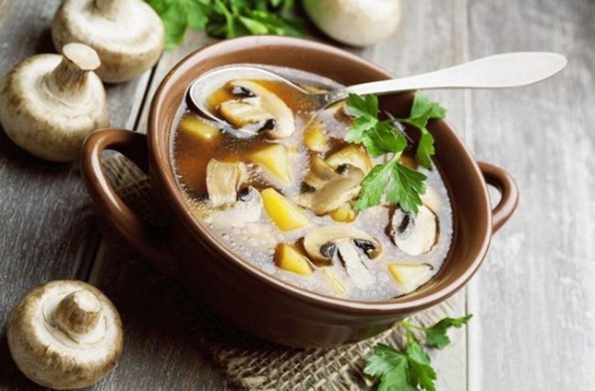 Як приготувати грибну юшку Як приготувати грибну юшку