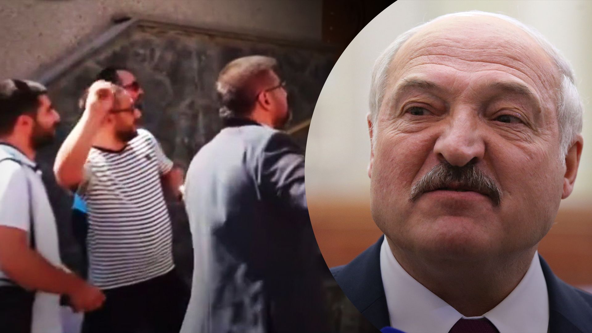 Обиделись на Лукашенко: посольство Беларуси в Армении забросали яйцами - 24 Канал