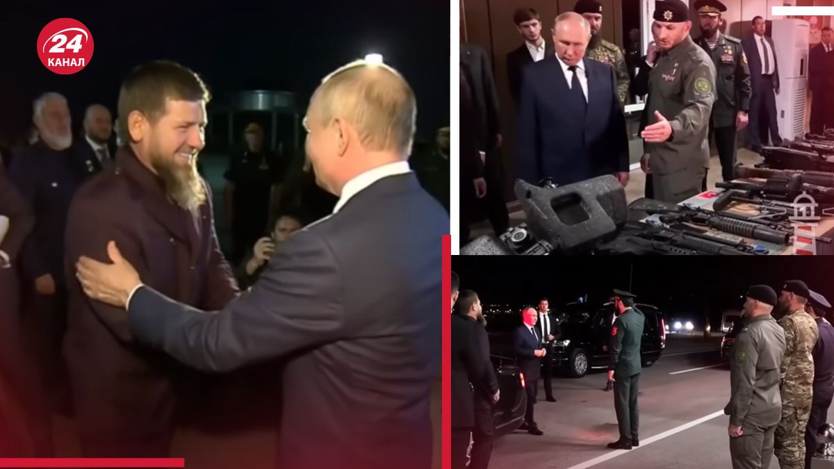 Путін прибув у Чечню Путін прибув у Чечню