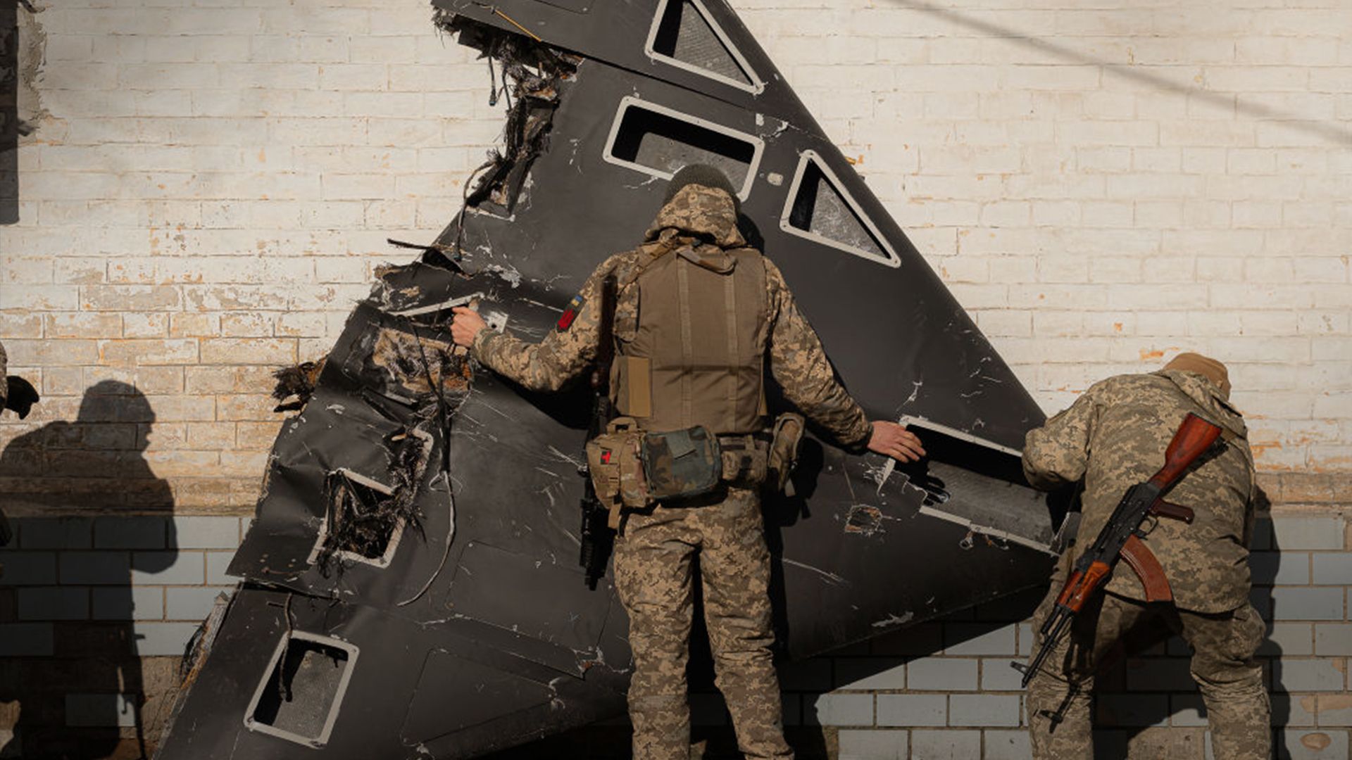 На Київщині збили дрони На Київщині збили дрони