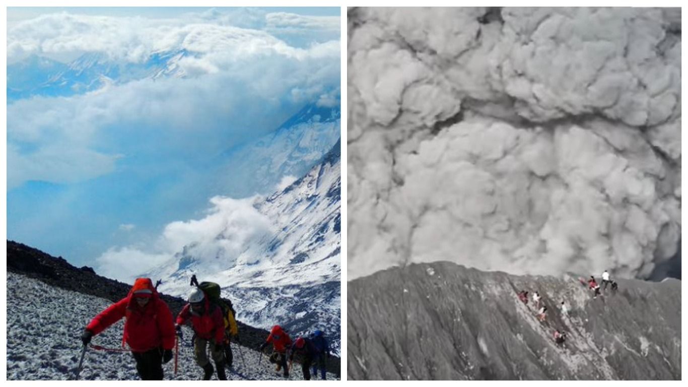 Десятки альпіністів дивом вижили під час виверження вулкана в Індонезії: відео, від якого мурахи - 24 Канал Десятки альпіністів дивом вижили під час виверження вулкана в Індонезії: відео, від якого мурахи - 24 Канал