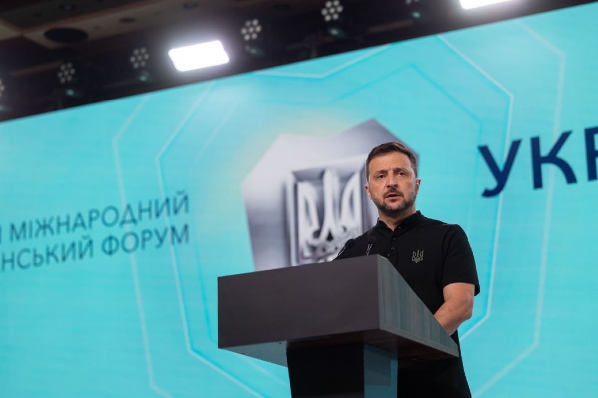 Виступ Зеленського на Міжнародному ветеранському форумі - 24 канал Виступ Зеленського на Міжнародному ветеранському форумі - 24 канал