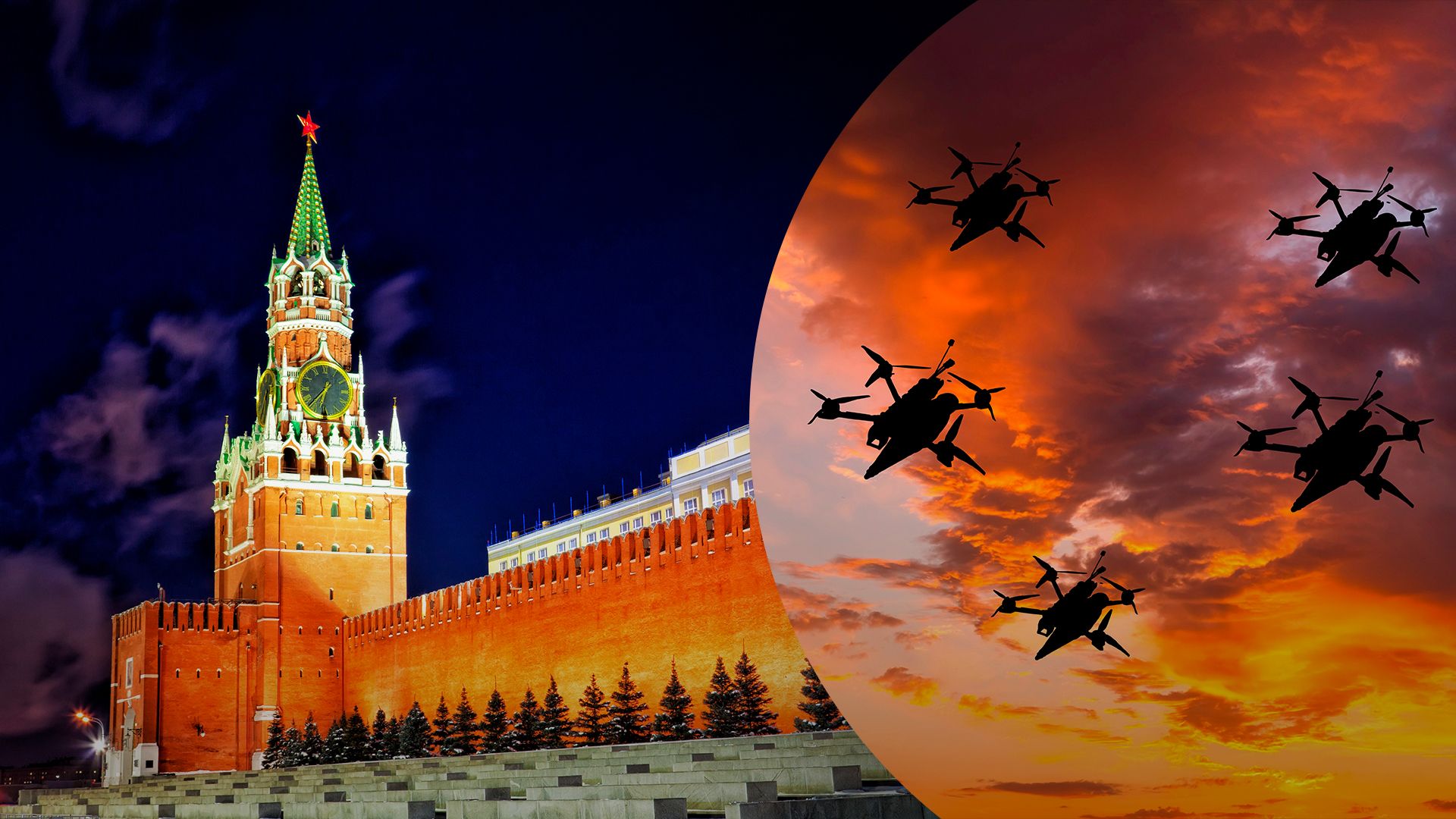 "Четыре кольца обороны" ПВО не могут справиться с атакой беспилотников на Москву - 24 Канал "Четыре кольца обороны" ПВО не могут справиться с атакой беспилотников на Москву - 24 Канал