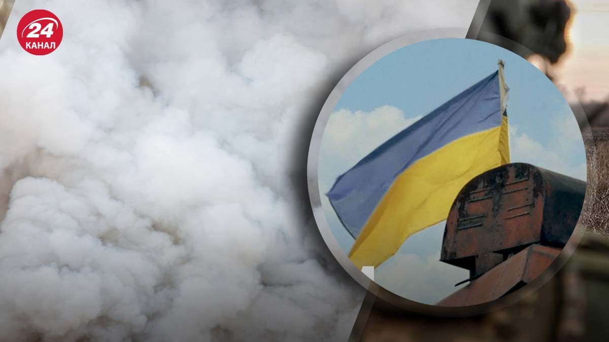 Украинский флаг уцелел после атаки врага на теплоэлектростанцию ДТЭК Украинский флаг уцелел после атаки врага на теплоэлектростанцию ДТЭК