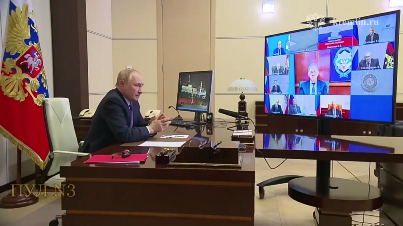 Путін нервував, коли говорив про події у колонії у Волгограді 23 серпня 2024 - фото Путін нервував, коли говорив про події у колонії у Волгограді 23 серпня 2024 - фото