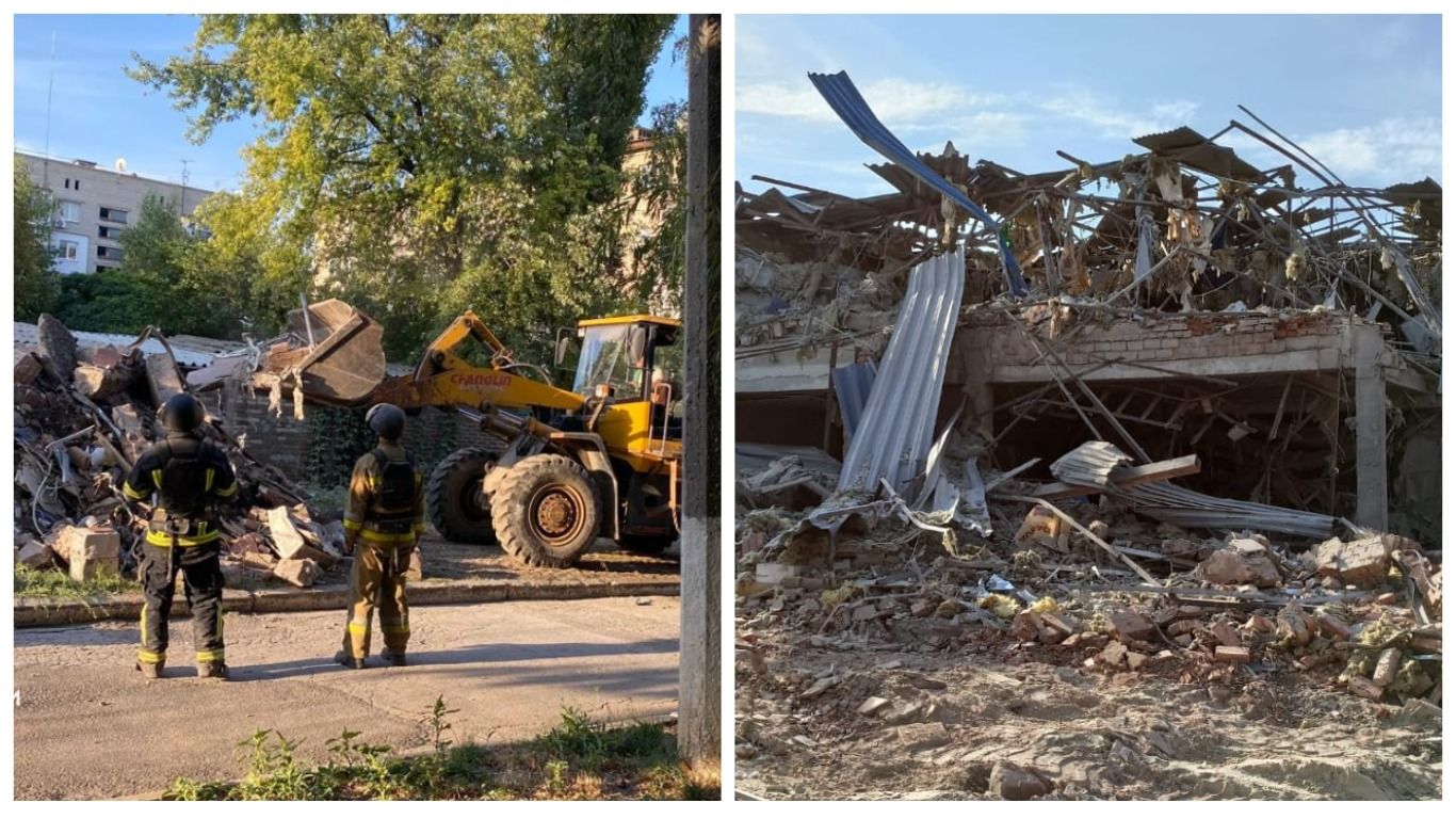 В Краматорске из-под завалов достали одного человека, количество пострадавших возросло - 24 Канал