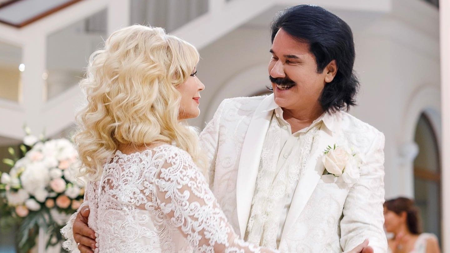 Павло Зібров з дружиною Павло Зібров з дружиною