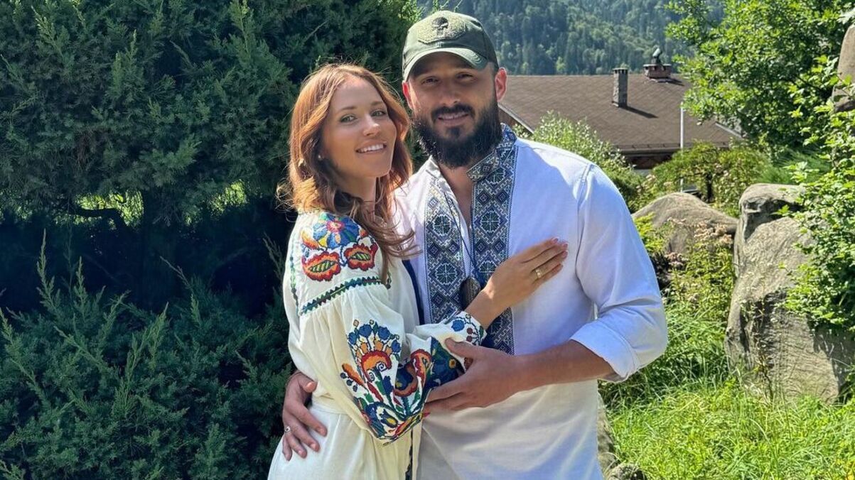 Наталка Денисенко з чоловіком Наталка Денисенко з чоловіком