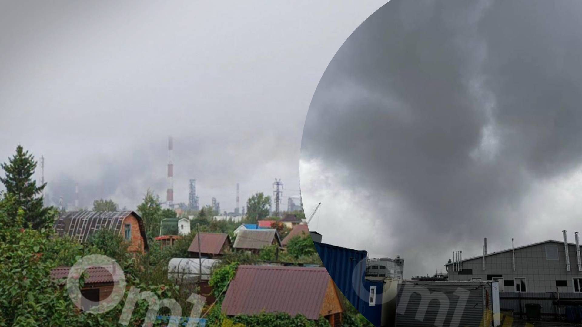 В Омске прогремел мощный взрыв в районе нефтезавода: в домах поблизости выбило стекла - 24 Канал В Омске прогремел мощный взрыв в районе нефтезавода: в домах поблизости выбило стекла - 24 Канал