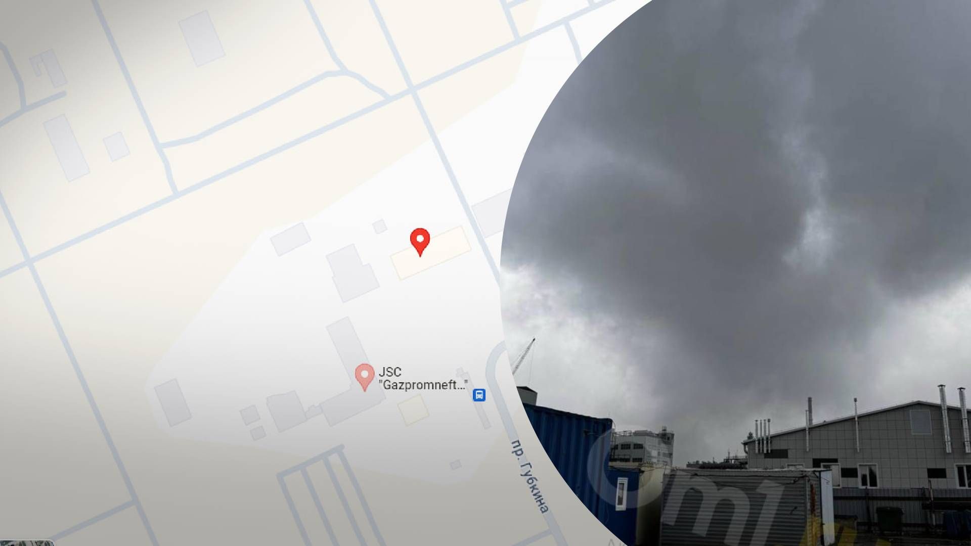 У Росії палає Омський нафтопереробний завод - один з найбільших в країні: показуємо на карті - 24 Канал У Росії палає Омський нафтопереробний завод - один з найбільших в країні: показуємо на карті - 24 Канал