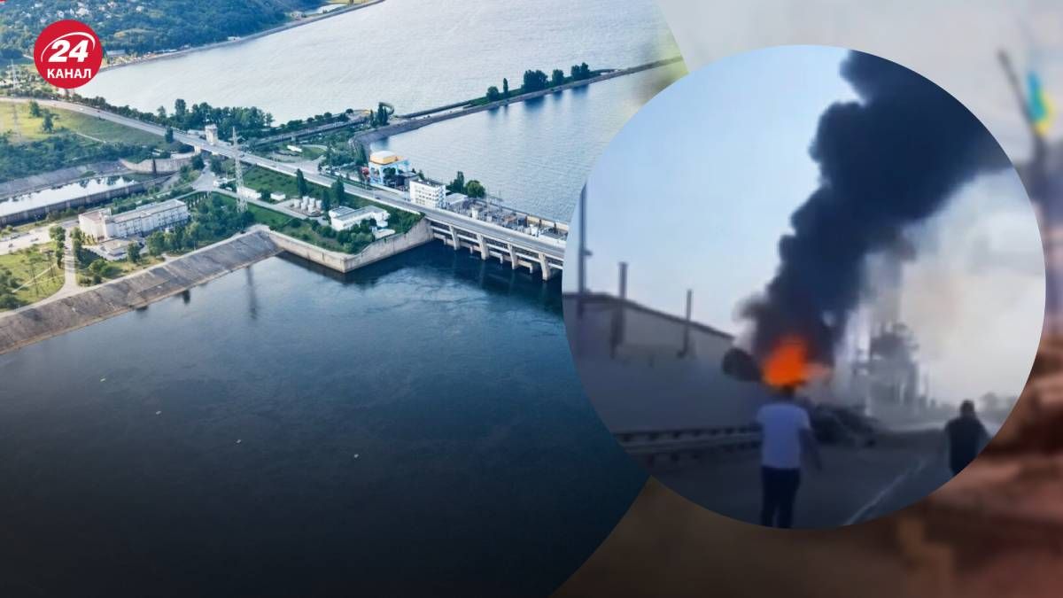 Киевская ГЭС повреждена в результате утренней атаки Киевская ГЭС повреждена в результате утренней атаки