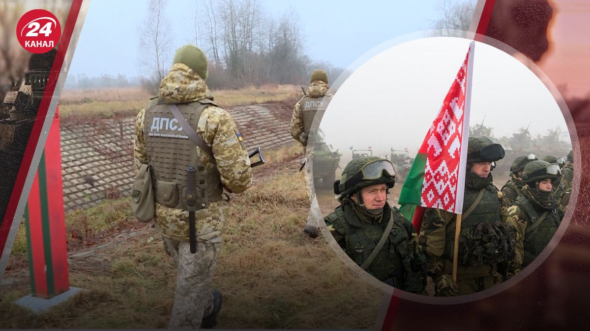 Белорусские войска вблизи украинской границы Белорусские войска вблизи украинской границы