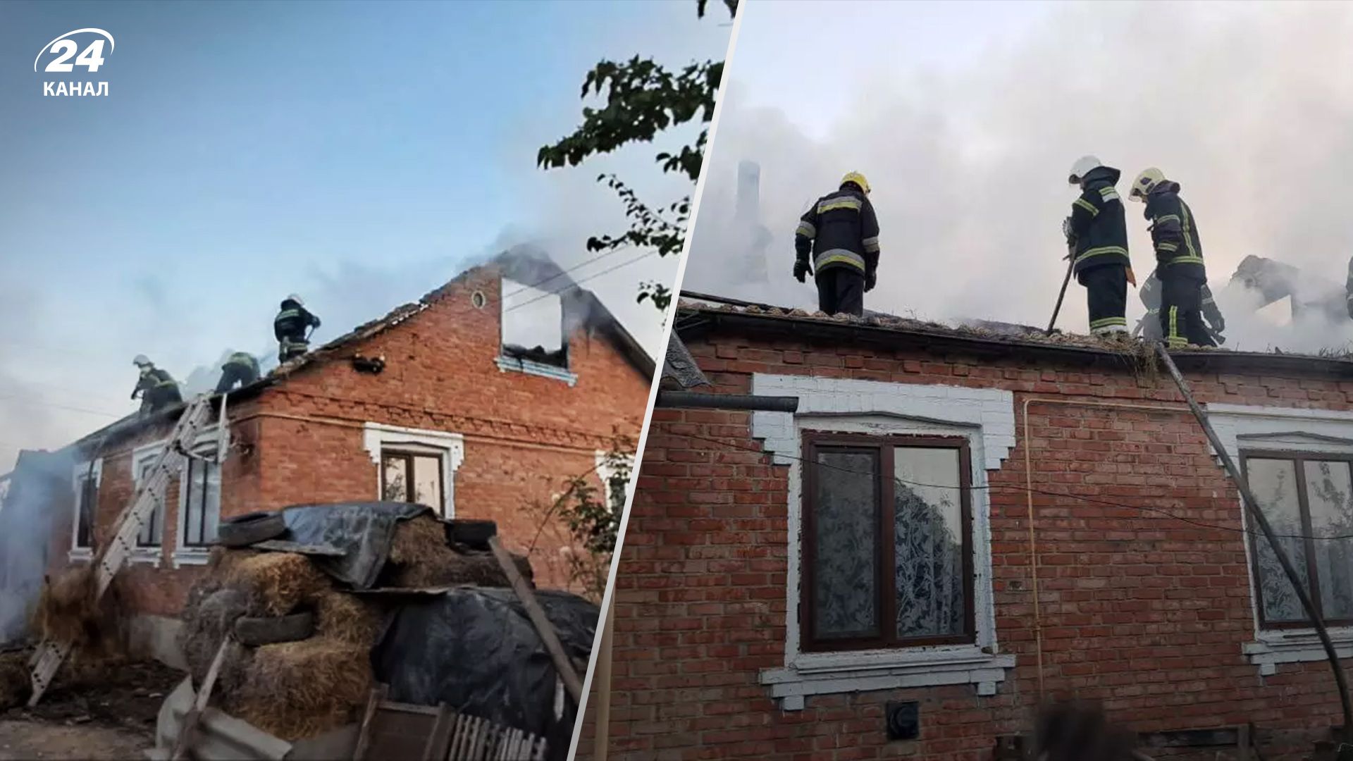 На Вінниччині уламки ракети влучили в будинок На Вінниччині уламки ракети влучили в будинок