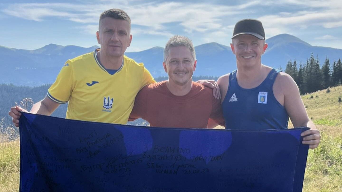 Олександр Педан з ветеранами Олександр Педан з ветеранами