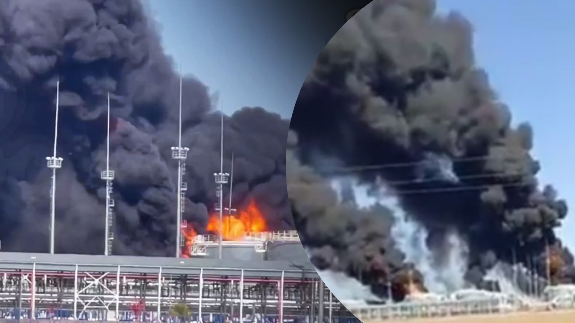 Що залишилося від нафтобази у Ростовській області Що залишилося від нафтобази у Ростовській області