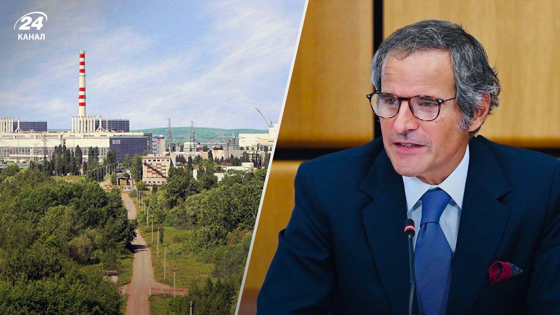 Гроссі розповів про ситуацію на Курській АЕС Гроссі розповів про ситуацію на Курській АЕС