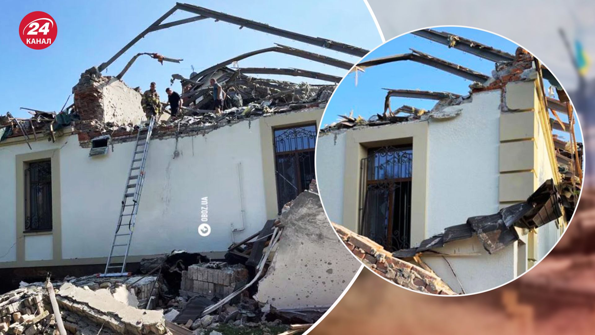 Шахед упав на будинок під Києвом, бо закінчилося пальне - які наслідки - 24 Канал Шахед упав на будинок під Києвом, бо закінчилося пальне - які наслідки - 24 Канал