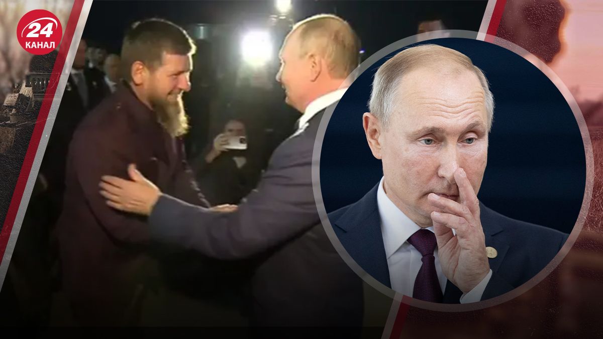 Путин встретился с Кадыровым в Чечне Путин встретился с Кадыровым в Чечне