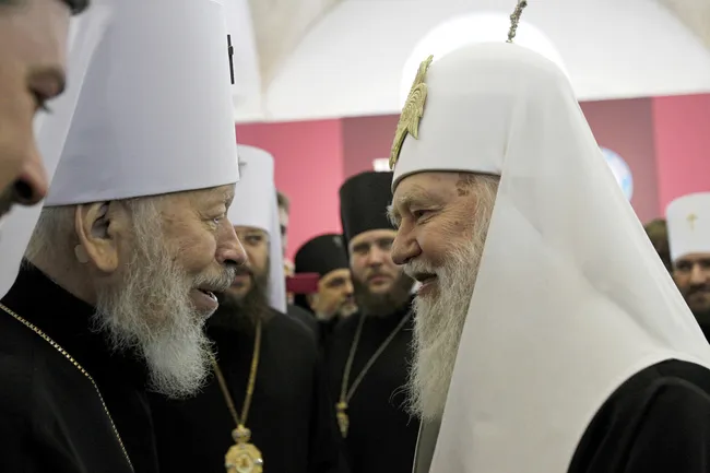 Митрополит Володимир і Патріарх Філарет Митрополит Володимир і Патріарх Філарет