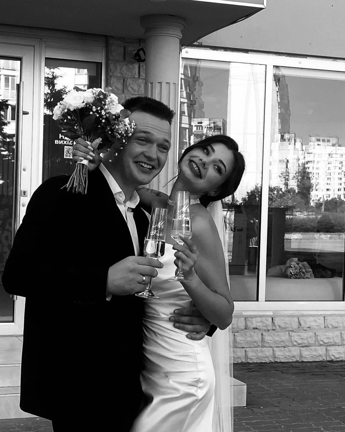 Дмитро Горовець з коханою Дмитро Горовець з коханою