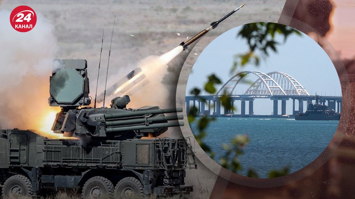 Яку зброю Росія перекинула для захисту Кримського мосту Яку зброю Росія перекинула для захисту Кримського мосту