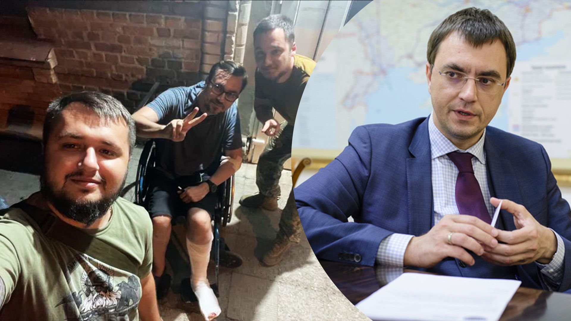 Ексміністр інфраструктури Омелян зазнав поранення на фронті Ексміністр інфраструктури Омелян зазнав поранення на фронті