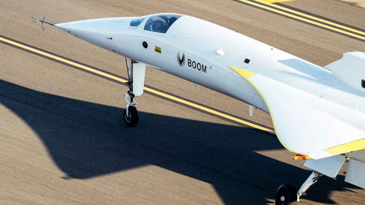 Boom Supersonic во второй раз протестировал сверхзвуковой самолет XB-1 - Техно Boom Supersonic во второй раз протестировал сверхзвуковой самолет XB-1 - Техно