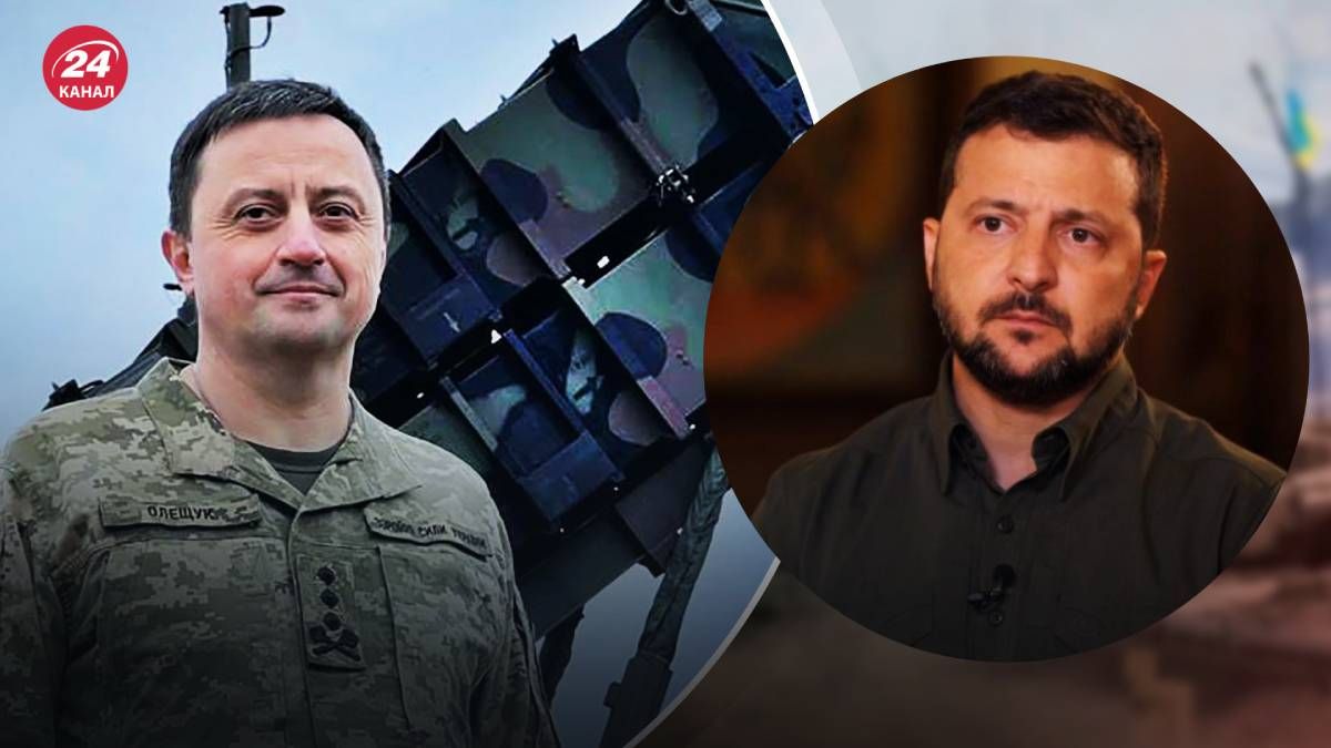 Зеленський заявив про заміну командувача Повітряних сил Зеленський заявив про заміну командувача Повітряних сил