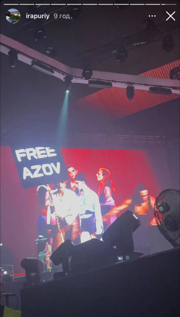 Klavdia Petrivna згадала про Азов на своєму концерті Klavdia Petrivna згадала про Азов на своєму концерті