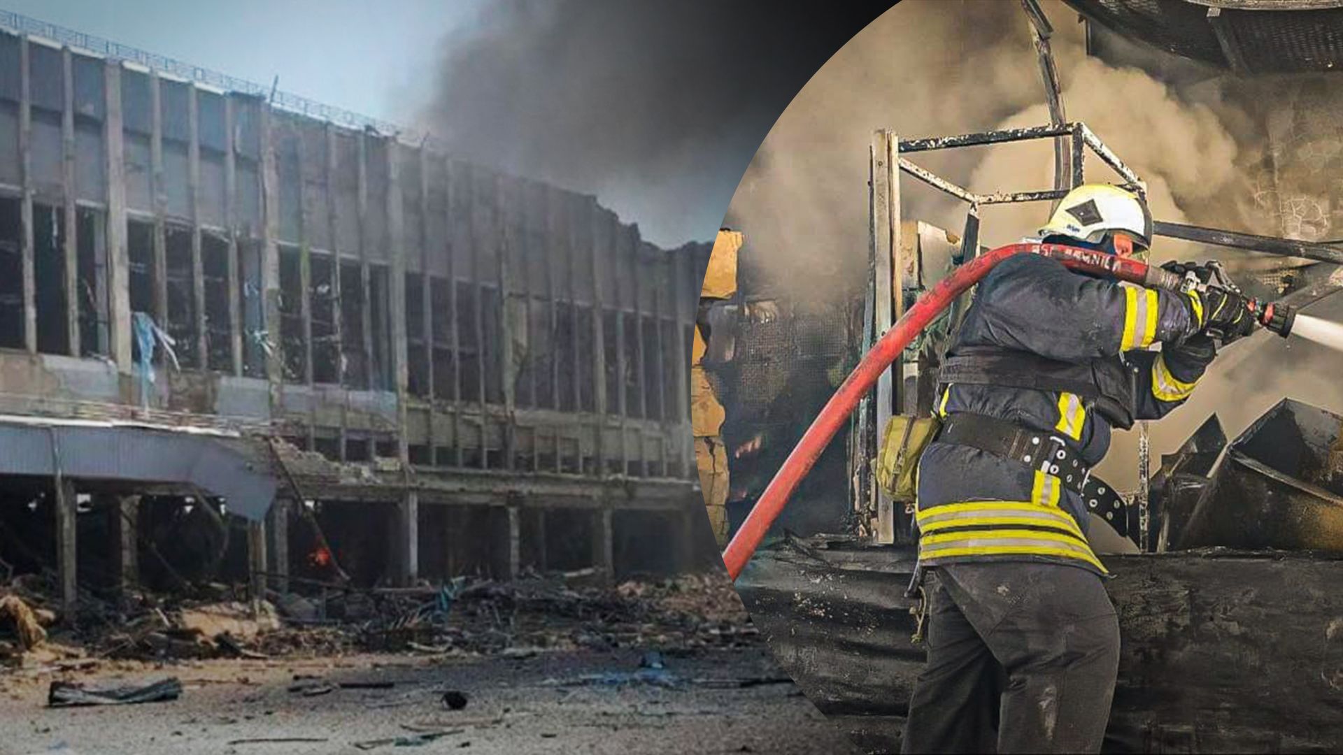 Момент влучання ракети у Палац спорту в Харкові потрапив на відео - 24 Канал Момент влучання ракети у Палац спорту в Харкові потрапив на відео - 24 Канал