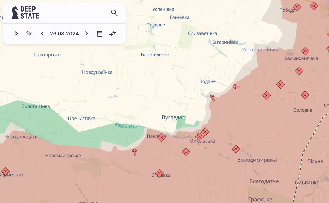 Вугледарський напрямок Вугледарський напрямок