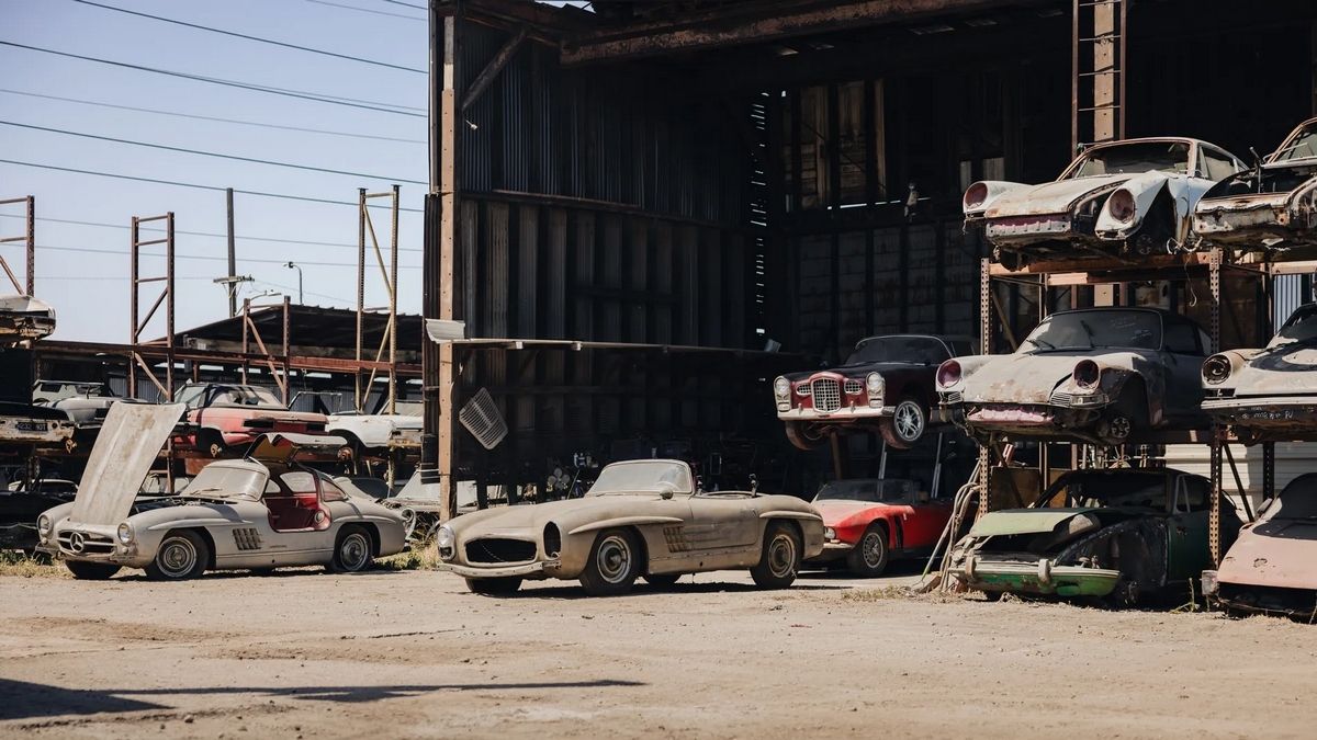 Таємничу колекцію машин Руді Кляйна продадуть на аукціоні Таємничу колекцію машин Руді Кляйна продадуть на аукціоні