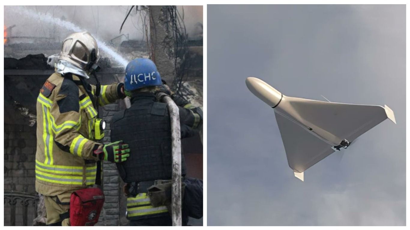 Наслідки атаки дронів на Київщині: через падіння уламків пошкоджено покрівлю багатоповерхівки - 24 Канал Наслідки атаки дронів на Київщині: через падіння уламків пошкоджено покрівлю багатоповерхівки - 24 Канал