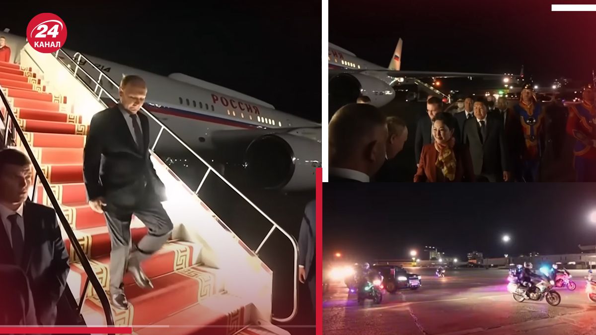 Путин прибыл в Монголию Путин прибыл в Монголию