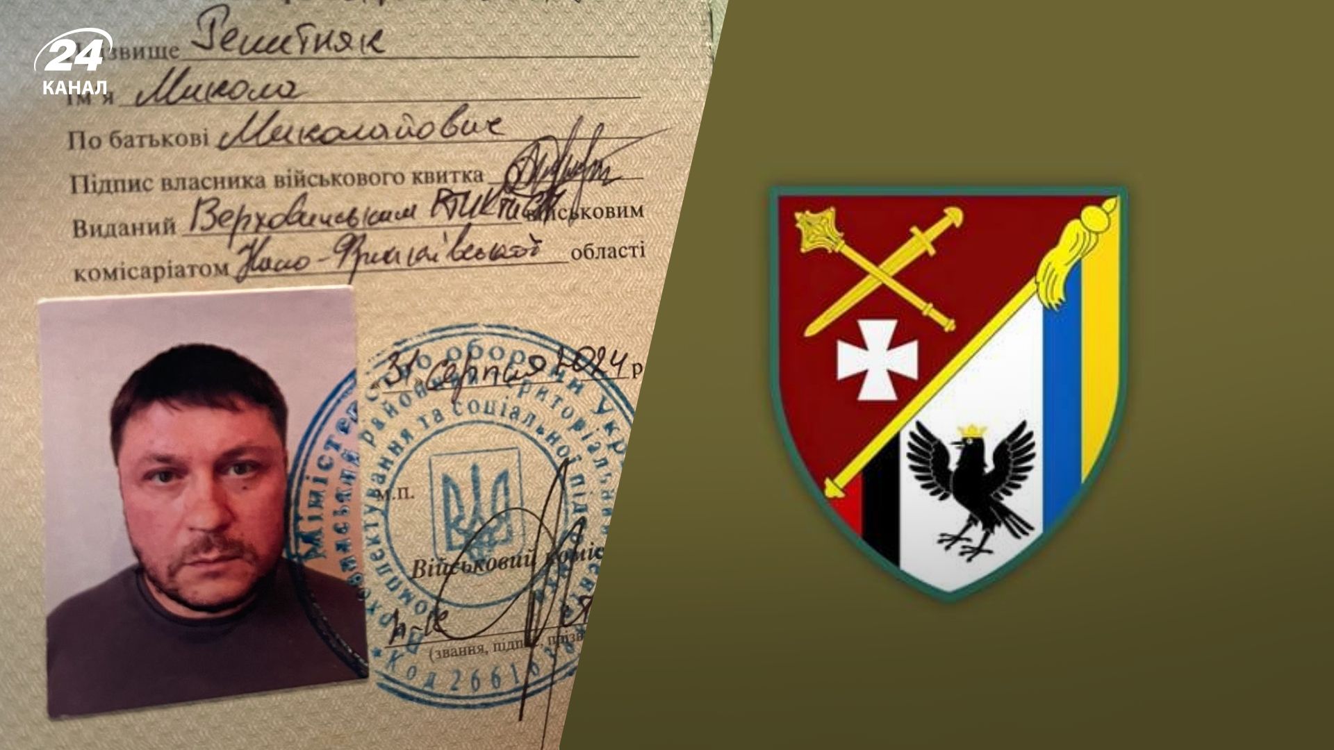 Мобілізація Миколи Решетняка Мобілізація Миколи Решетняка