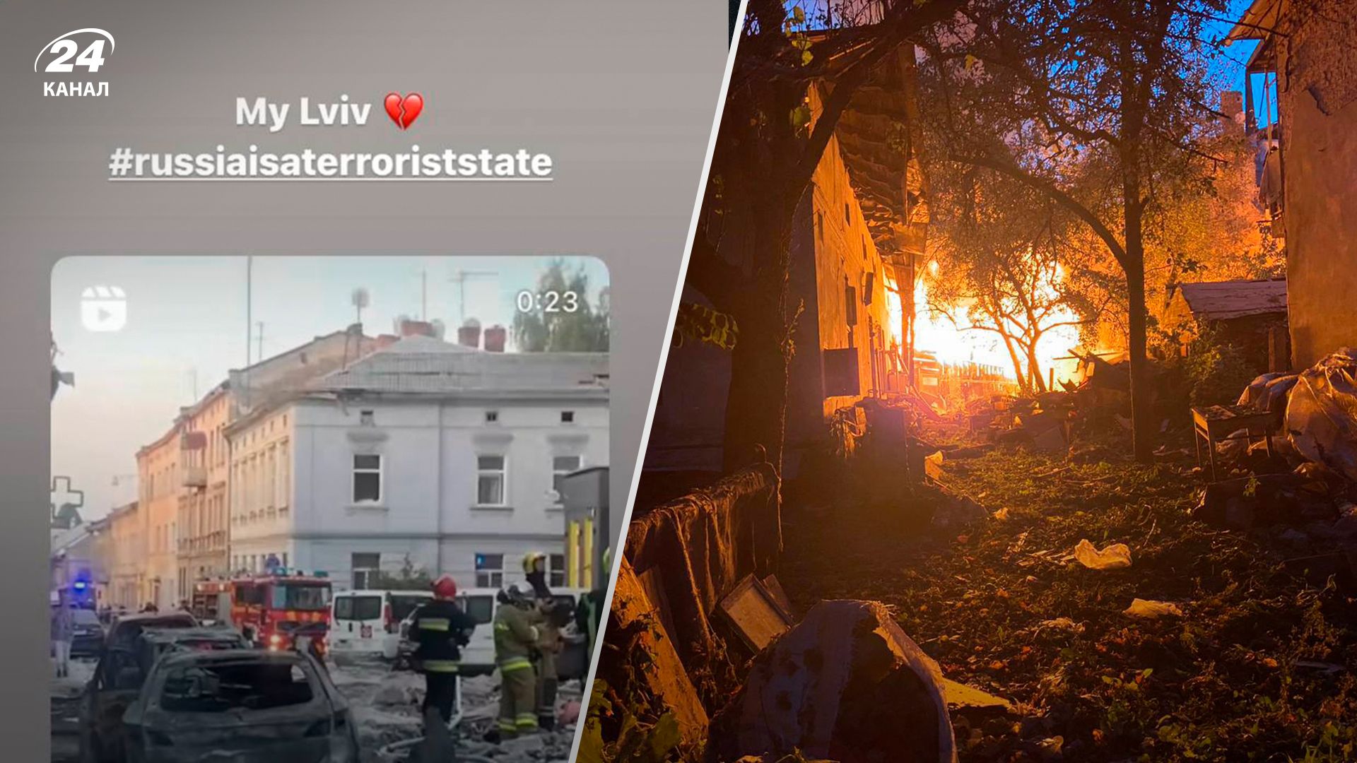 Украинские звезды реагируют на обстрел Львова Украинские звезды реагируют на обстрел Львова