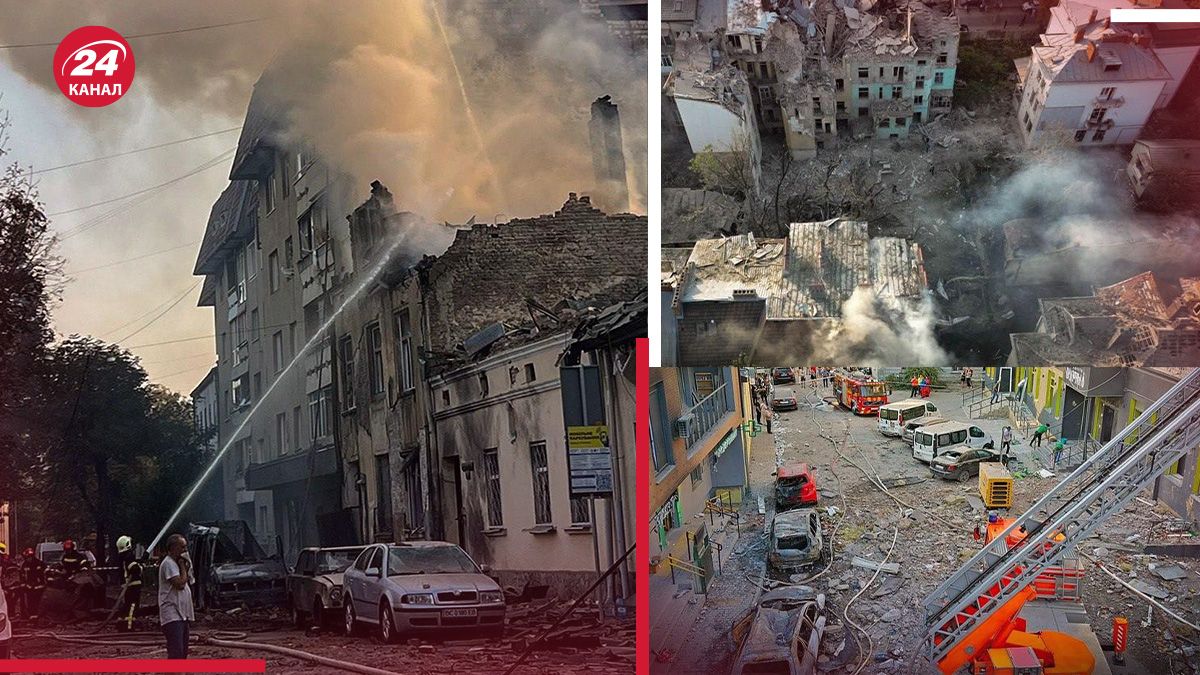 Ракетный удар по Львову - какие трудности возникают при разборе завалов - 24 Канал Ракетный удар по Львову - какие трудности возникают при разборе завалов - 24 Канал
