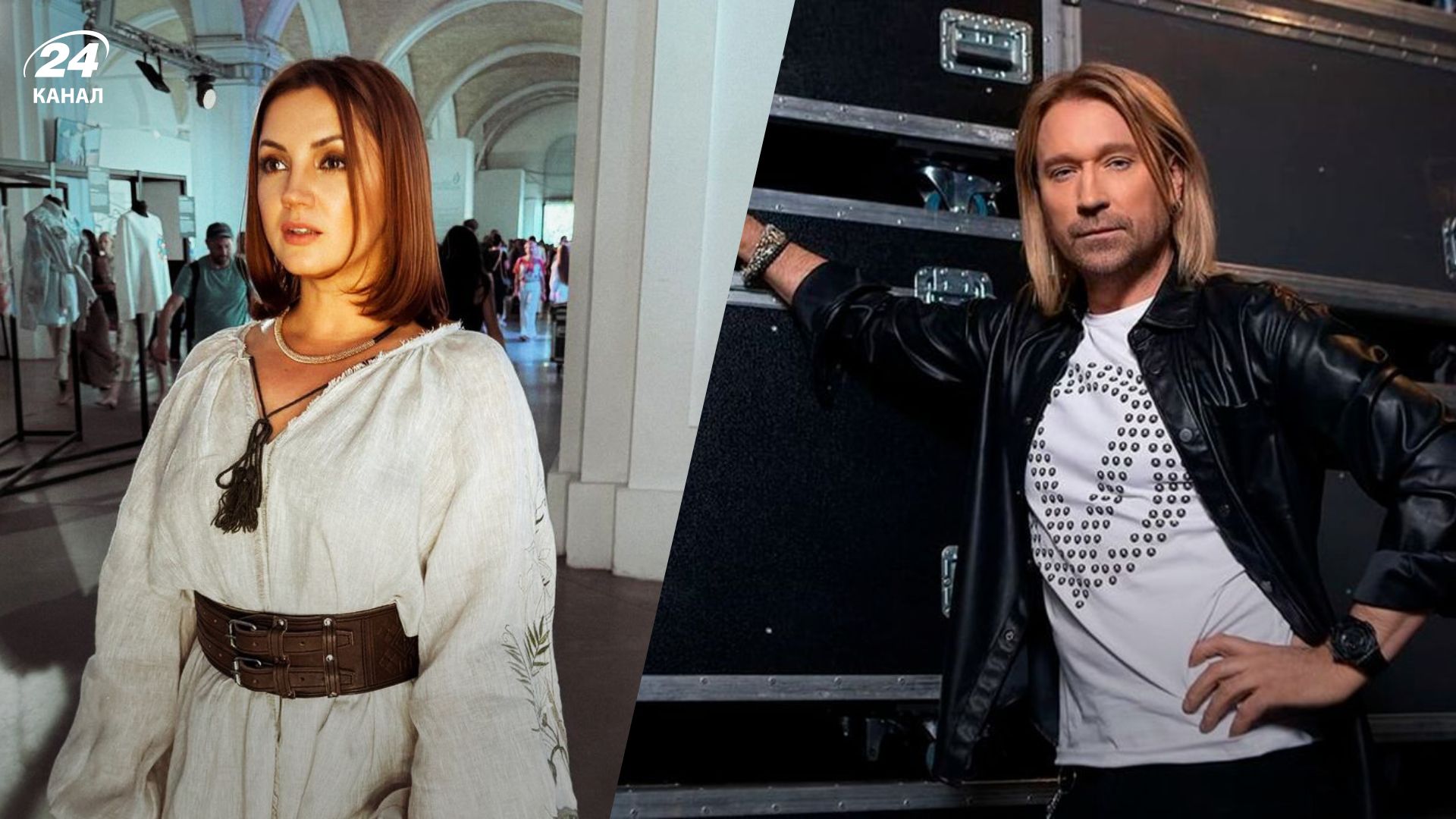 Оля Цибульская и Олег Винник Оля Цибульская и Олег Винник