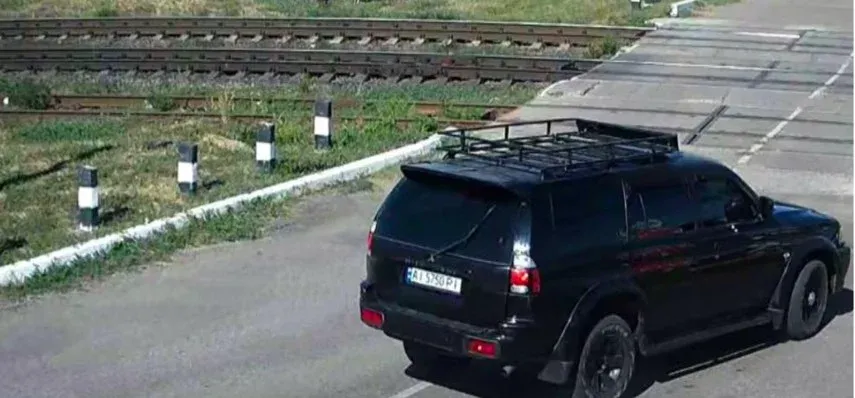 Автомобиль, в который Дмитрук пересел в Одесской области Автомобиль, в который Дмитрук пересел в Одесской области