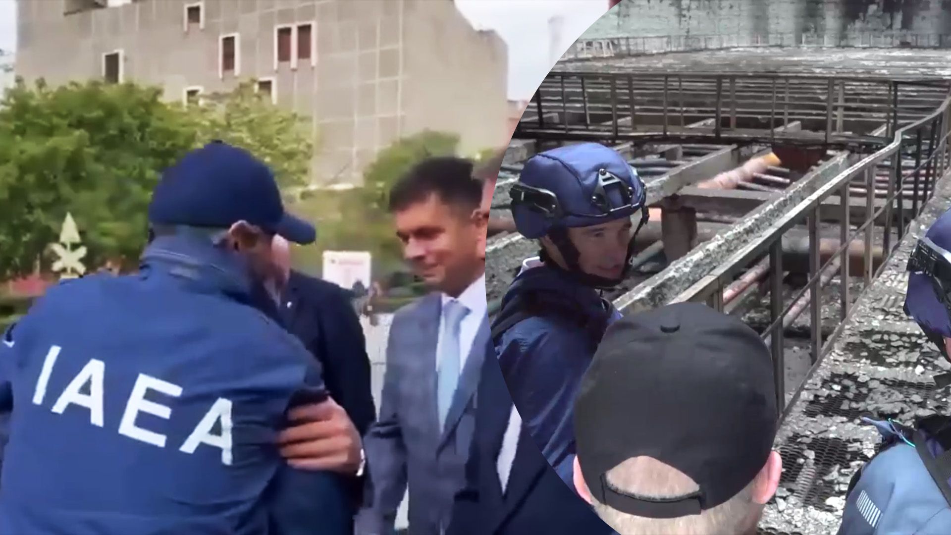 МАГАТЭ заявило о присутствии оккупантов на ЗАЭС: Гросси прибыл туда и обнялся с захватчиками - 24 Канал МАГАТЭ заявило о присутствии оккупантов на ЗАЭС: Гросси прибыл туда и обнялся с захватчиками - 24 Канал