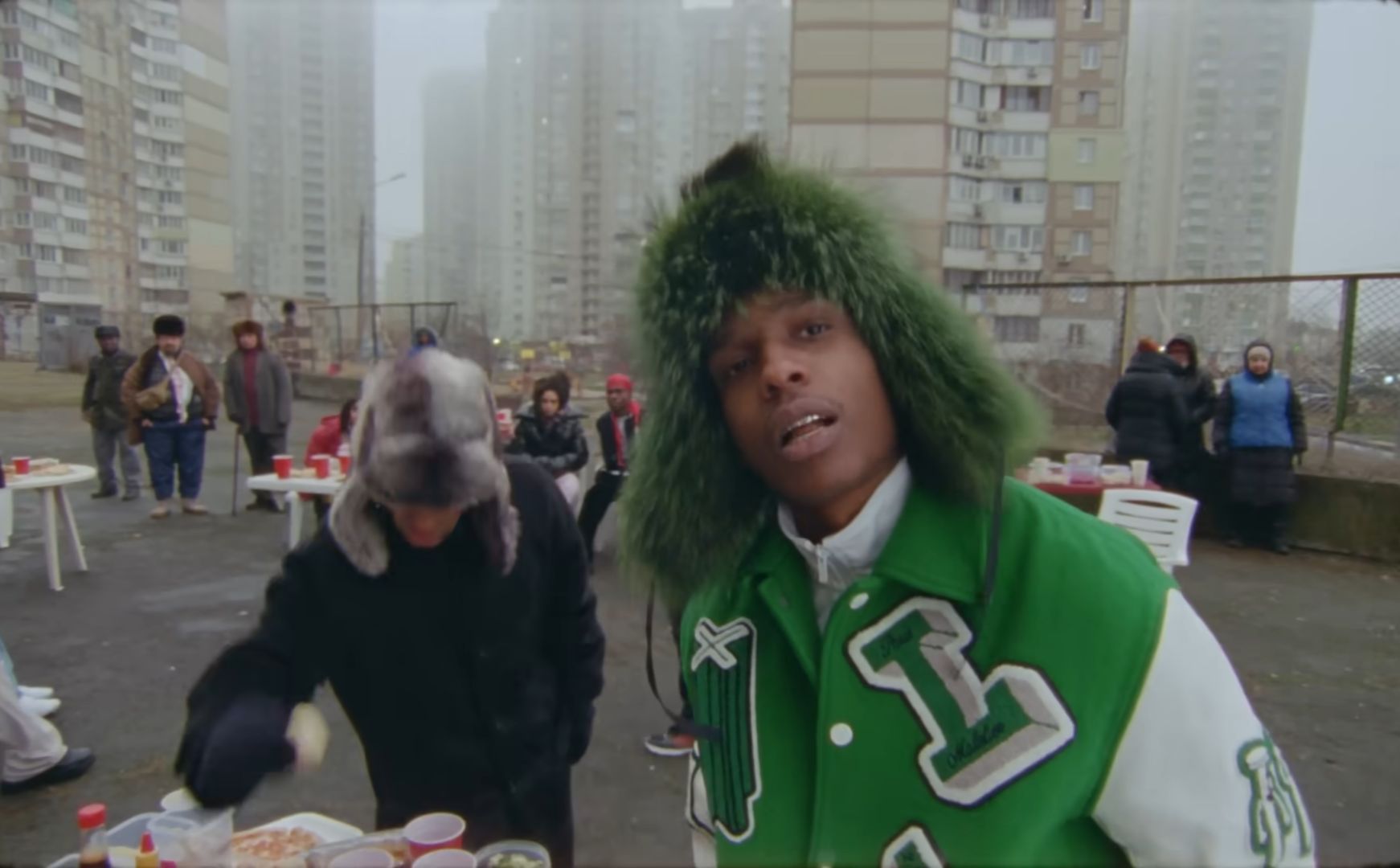 Фрагмент клипа A$AP Rocky Фрагмент клипа A$AP Rocky