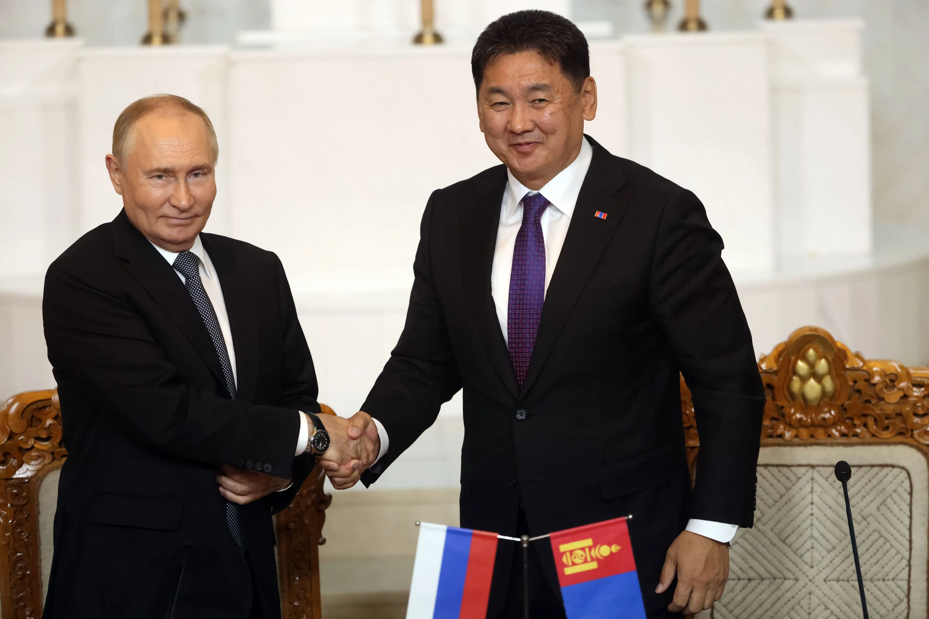 Путін в Монголії Путін в Монголії