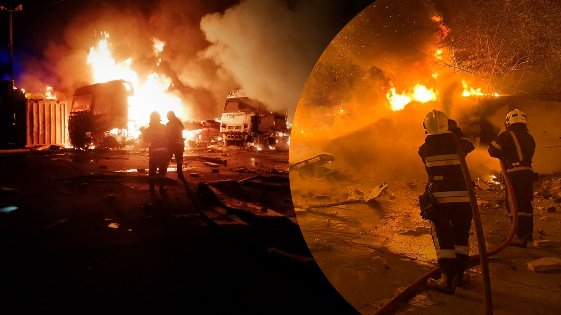 В ДСНС показали наслідки атаки "Шахедів" на Муроване у Львівській області - 24 Канал В ДСНС показали наслідки атаки "Шахедів" на Муроване у Львівській області - 24 Канал