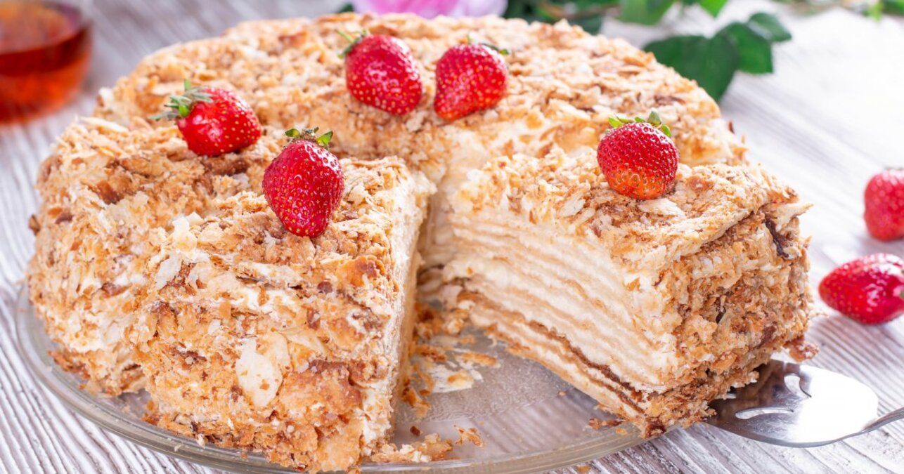 Наполеон - приготовьте просто и быстро - пошаговый рецепт - Новости Вкусно Наполеон - приготовьте просто и быстро - пошаговый рецепт - Новости Вкусно