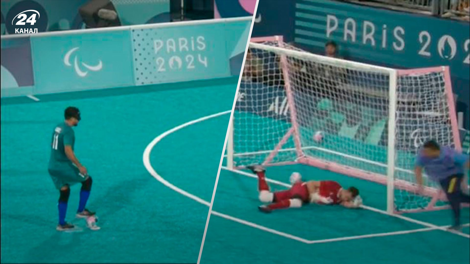Паралімпіада-2024 - відео як б'ють пенальті у футболі на Парралімпіаді-2024 Паралімпіада-2024 - відео як б'ють пенальті у футболі на Парралімпіаді-2024