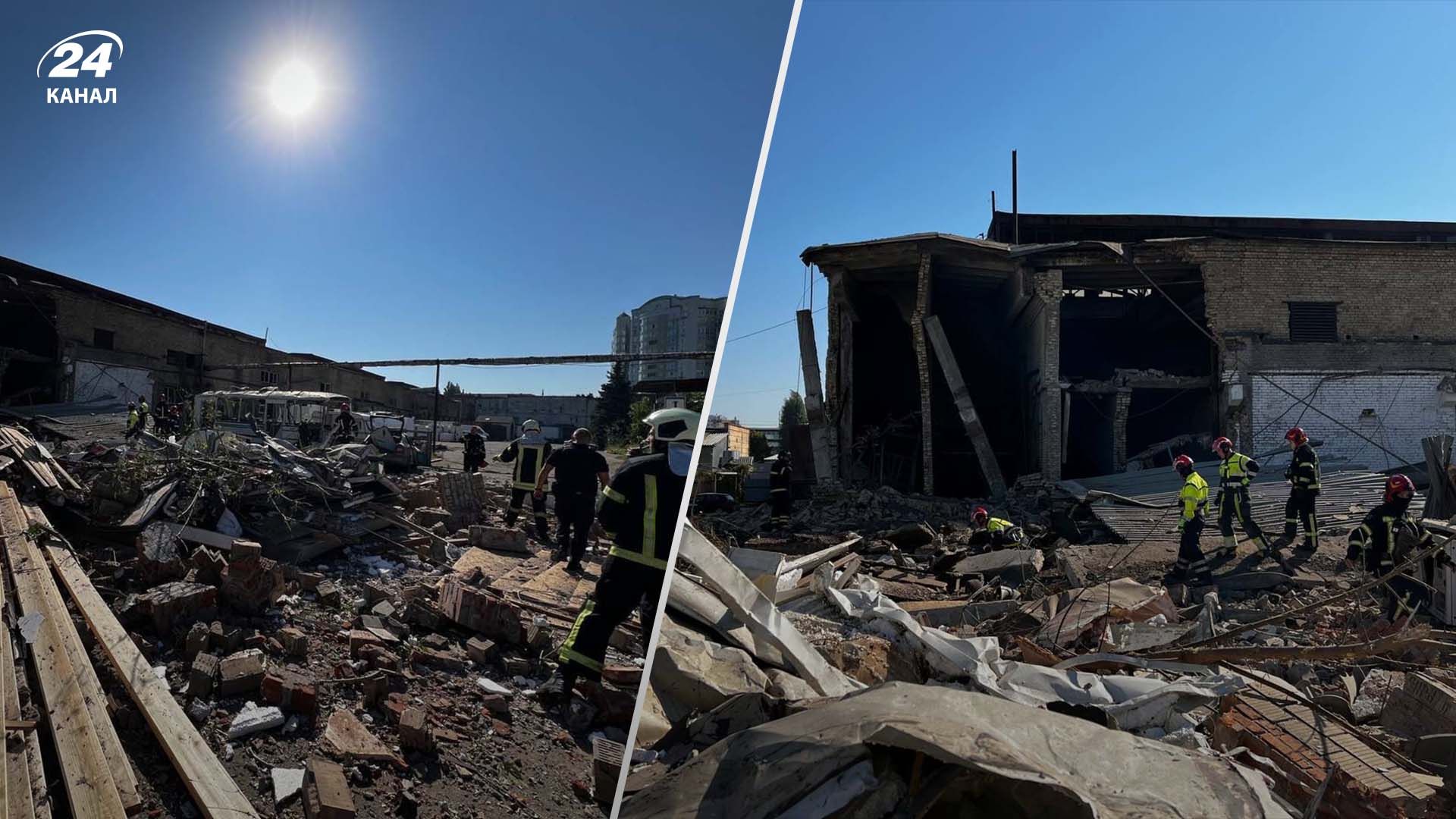 Взрыв в Голосеевском районе Киева 8 сентября 2024 года - 24 Канал Взрыв в Голосеевском районе Киева 8 сентября 2024 года - 24 Канал