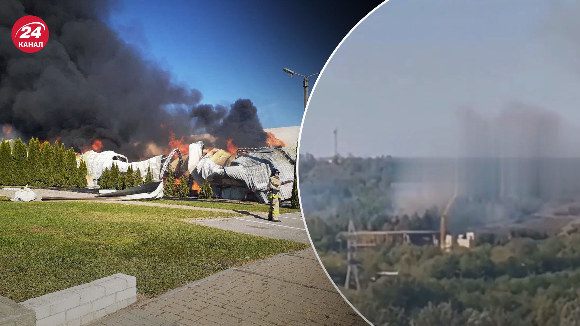 На Белгородщине раздавались взрывы На Белгородщине раздавались взрывы